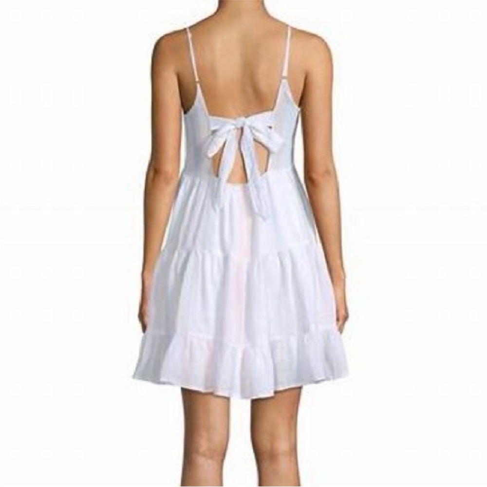 Rails Amber Seychelles Striped
Linen Tie Back Dress Small - Picture 2 of 8